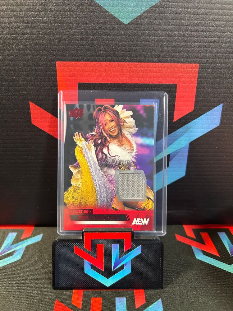 Mina Shirakawa AEW 2026 Red Mat Relic